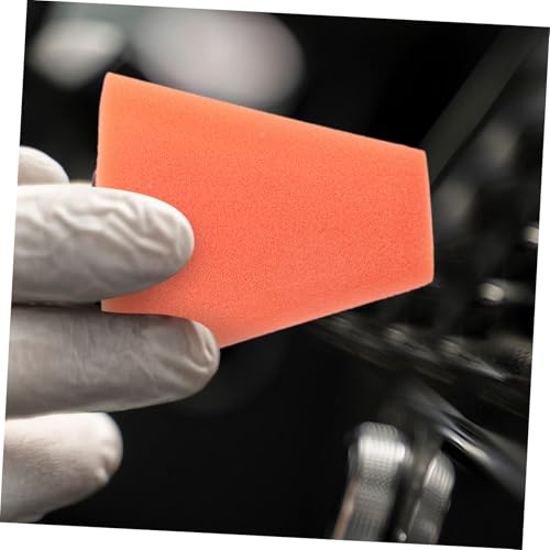 Alipis 4pcs Car Wheel Buffing Kit Durable Sponge Polishing Cone Set for Easy Wheel Hub Cleaning Waxing Compatible with All Car Models