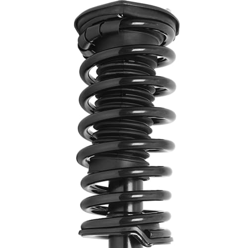 Detroit Axle - RWD Front Struts for 2007-2017 Lexus LS460, 2008 2009 2010 2011 2012 2013 2014 2015 2016 Complete Struts with Coil Spring Assembly Replacement - size: 11396x2/Pair