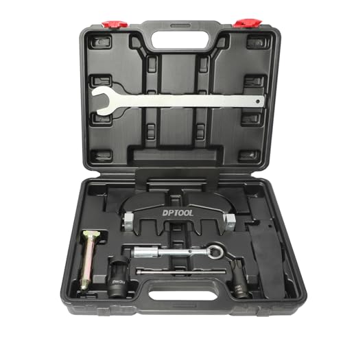 DPTOOL M271 Camshaft Adjuster Timing Chain Tool Kit | Fuel Injector Remover Installer Set Compatible with Mercedes Benz M271 CLK SLK CLC C200 C180 E200 E260 SLK200 - size: M271 Timing 8pc