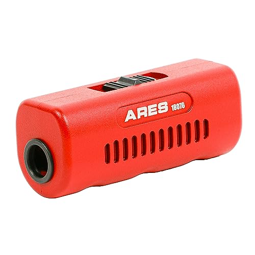 ARES 18076 – Adjustable Tubing Straightener – Straightens 3/16-Inch and 1/4-Inch Diameter Tubing – Use with Steel, Stainless, Copper, and More – Ergonomic Handheld Design - size: Adjustable Tubing Straightener