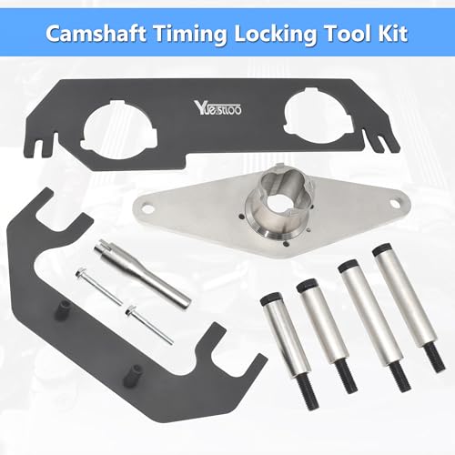 Engine Camshaft Timing Tool Kit, Compatible with Land Rover Discovery Sport Evoque 2.0T Jaguar F pace XE XF Petrol Engine, Replace JLR-303-1636 JLR-303-1635 JLR-303-1630