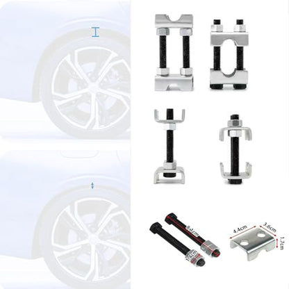 8 PACK Coil Spring Spacer,Spring Spacer-Clamps,Adjustable Coil Spacer -Lift Or Lower 1" Up To 2",Mini Coil Spring Compressor Strut Shock Absorber - size: 8PCS Coil Spring Spacer