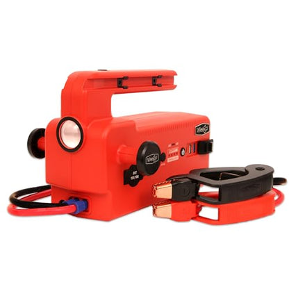 Weego 120: 5000A Self-Use 12V Lithium Car Battery Jump Starter - USA-Engineered Safe Replacement for Jumper Cables - Semi Truck & Car Jumper Starter Portable for All Gas and 15L Diesel Engines (C120) - size: Weego 120
