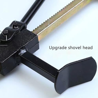 Tire Changing Tool, Manual Portable Metal Car Motorcycle Tire Changer, Easy Use Car Spreader Tool, Multi-Purpose Metal Tire Bead Breaker Tool with Clear Gears for Sedan, Caravan, Minivan