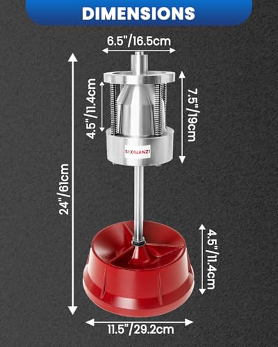 SIXIWANZI Tire Balancer, Portable Bubble Wheel Balancer for Cars and Trucks