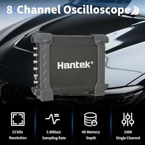 Hantek 1008C PC USB 8CH Automotive Diagnostic Digital Oscilloscope/DAQ/Programmable Generator - style: 1008C