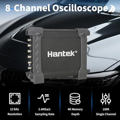 Hantek 1008C PC USB 8CH Automotive Diagnostic Digital Oscilloscope/DAQ/Programmable Generator - style: 1008C