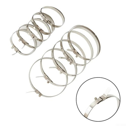 for cv Boot Clamp Kit with Pliers - 20PCS Stainless Steel Axle Joint Crimp Bands for Drive Shaft Repair - Fit Car for atv UTV Tools