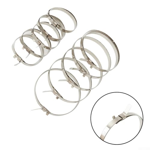 for cv Boot Clamp Kit with Pliers - 20PCS Stainless Steel Axle Joint Crimp Bands for Drive Shaft Repair - Fit Car for atv UTV Tools
