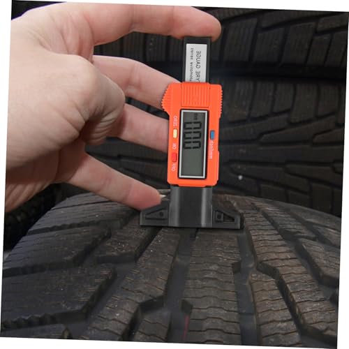 Digital Tire Tread Depth Gauge Tire Tread Depth Ruler High Accuracy Measurement Tool for Vehicles