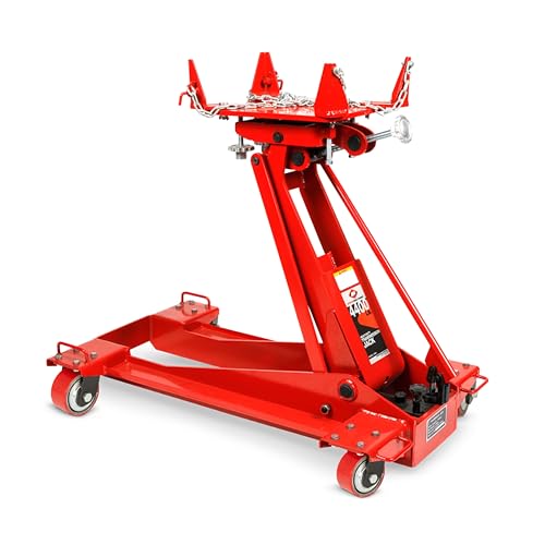 AFF Transmission Jack - Low Profile Manual Hydraulic Transmission Floor Jack (Available in Multiple Capacities) - size: 4400 lbs Capacity