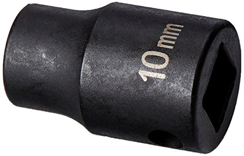Grey Pneumatic (1010M) 3/8" Drive x 10mm Standard Socket - size: 0.3937", style: 0.3937" Standard