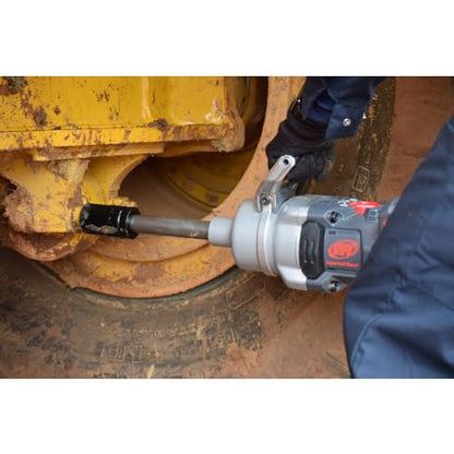 Ingersoll Rand W9691-K4E Cordless 1" High-Torque Impact Wrench Kit with 2" Extended Anvil, Includes 4 BL2022 5.0Ah Batteries and Dual-Bay Charger - size: Extended Anvil, style: 4 Battery Kit