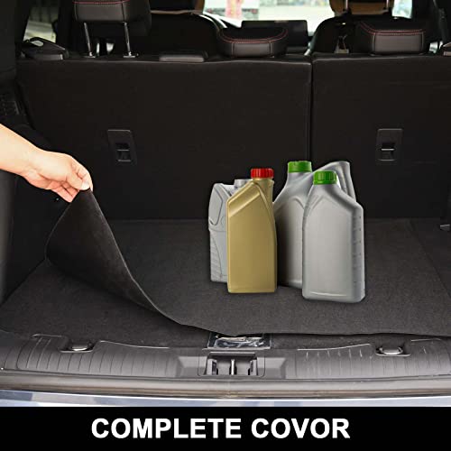 AiBOB Oil Spill Mat, 36 X 48 inches, Garage Floor Mat Under Car, Waterproof Backing Absorbent Pad Protects Floor, Durable, Reusable, Black - size: 36'' X 48''