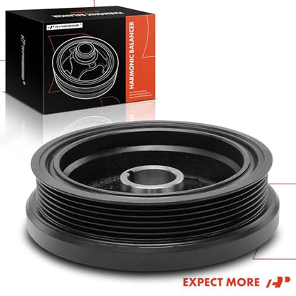 A-Premium Engine Harmonic Balancer Crankshaft Pulley Compatible with Toyota | for Toyota Camry 2012-2019, Highlander 2009-2017 2019, Sienna 11-13, Avalon, Venza & Lexus ES300h & Scion tC, L4 2.5L 2.7L