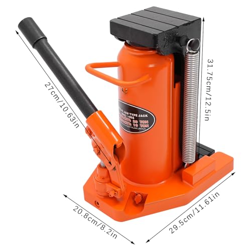 Toe Jack Lift Hydraulic Jack Toe Lift Hydraulic Machine 10-20 Ton Bottle Jack Toe Lift Tool Hydraulic Toe Jack Heavy Duty Auto Truck Travel Trailer Repair
