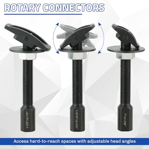 Rear Axle Bearing Remover Puller Slide Hammer Set | 3PCS Rear Axle Bearing Puller Extractor Installer Repair Tool Kit W/ 3 Sizes