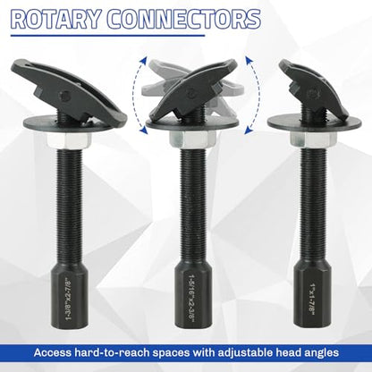 Rear Axle Bearing Remover Puller Slide Hammer Set | 3PCS Rear Axle Bearing Puller Extractor Installer Repair Tool Kit W/ 3 Sizes