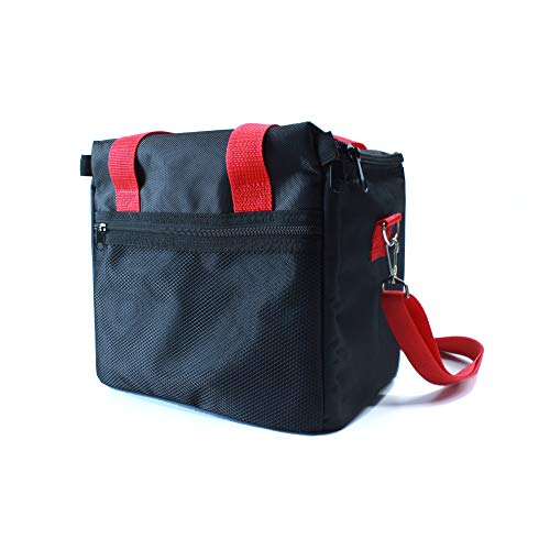 Maxshine Universal Detailing Tool Bag Tote with Belt & Handle | Durable 1680D Oxford Fabric | Compact Storage Organizer for Car Detailing Tools, Brushes, Bottles & Auto Care Accessories