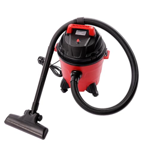 Wet/Dry Vacuum Cleaner, Portable Heavy-Duty Shop Vacuum 3 in 1 Function with Attachments for House, Heavy-Duty Portable Wet/Dry Vac Car Vacuum for Workshop, Jobsite, Garage and Home Cleaning