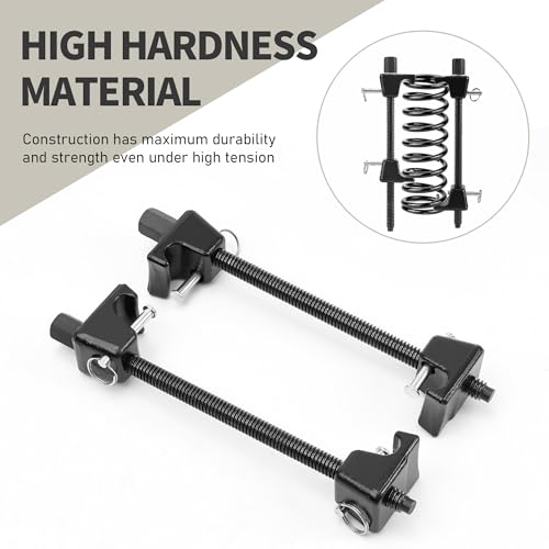 KOOPOOL Strut Spring Compressor Tool Set 2 Pack 11.5-inches Macpherson Spring Compression, 13/16-inch Socket 1/2-inch Drive Coil Spring Compressor Tool