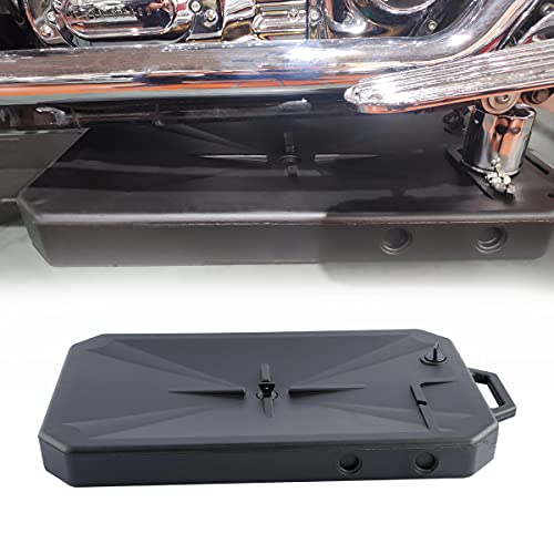 SLMOTO Low Profile Motorcycle Oil Drain Pan Tool Fit for Harley Davidson | Black motorcycle oil drain pan tools fluid garage waste container fits for Harley Softail Dyna Sportster Iron 1200 883 - size: Low Profile Oil Drain Pan for Harley