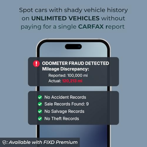FIXD Bluetooth OBD2 Scanner - Car Diagnostic Check Engine Code Reader | Value 2-Pack | iPhone/Android compatible | Automotive scan tool for repairs + buying | Enhanced manufacturer data