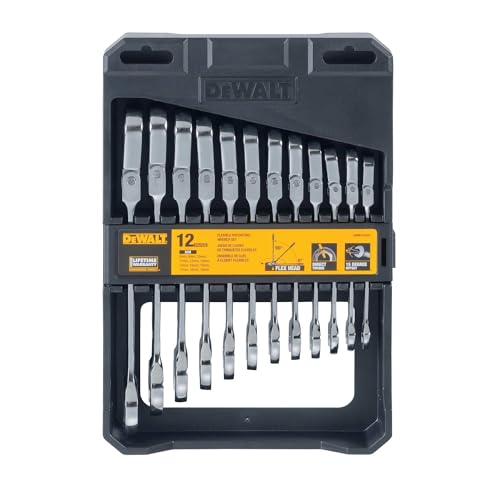 DEWALT Ratcheting Wrench Set, MM, Flexible, 12-Piece (12PC) - style: MM