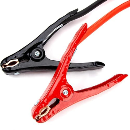 Justin Case Super Heavy-Duty Jumper Cables for Car, Includes 6 Gauge Wire Conductor 16' Car Jumper Cables & 365 Days of Roadside Assistance - size: 16ft 6ga