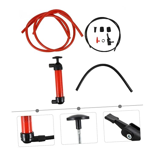 Gatuida 1 Set Oil Extractor Fuel Transfer Pumps Hose Hand Pump Siphon Hose Manual Oil Pumps Fuel Hose Transfer Pump Kit Extractor Car Accessories Without Pvc Oil Change Machine, 22.8X5X5CM