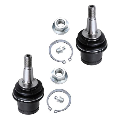 Detroit Axle - RWD Front End Kit for Chrysler 300 Dodge Challenger Charger Magnum 2 Upper Control Arms with Ball Joints 2 Stabilize Sway Bars 2 Outer Tie Rods 2 Lower Ball Joints Replacement - size: 8CS34465/8PC