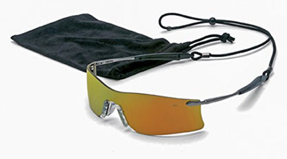 Crews T4112AF Rubicon Safety Glasses Grey, Lens Anti-fog Lens, 1 Pair (Pack of 2) - size: 1 Count (Pack of 2)