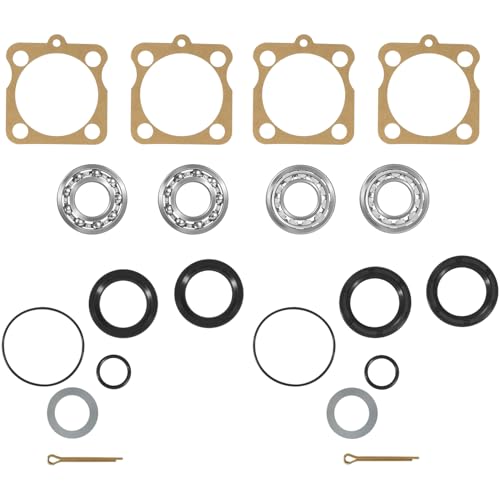 VW Type 1 Rear IRS Bearing Kit with Seals Both Rear IRS Swing Axles Bearing Seal Kit for Vw Volkswagen Type 1 Bug/GHIA 1968-1979, Type 3 Squareback, Fastback, Notchback, Super Beetle