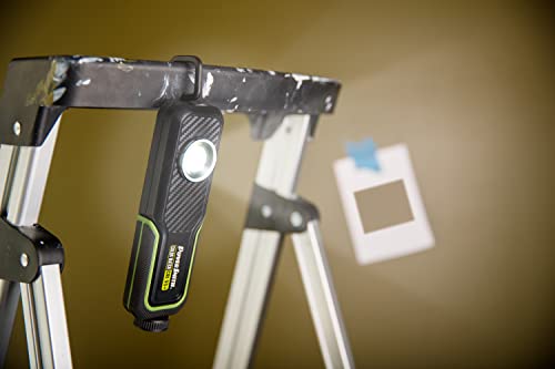 PowerSmith 500 LM Rechargeable LED Color Match (CRI 95+) Inspection Light, Two Color Temperatures 5000K/3500K, hanging hook, magnetic base with USB-C charging cable and 2 Year Warranty (PILC95500) | 500 Lumens, High Cri 95 Plus for Accurate Color Matching