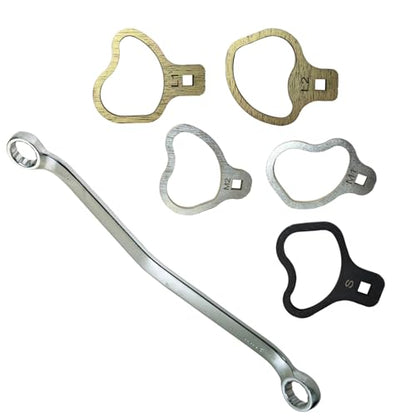 Professional Caster Camber Alignment Tool Kit Compatible with GM Trucks & SUVs (1999+) - Heavy-Duty Arc Adjustment Tool with 21mm/24mm Wrench - Fix Suspension Issues, Part # 41620