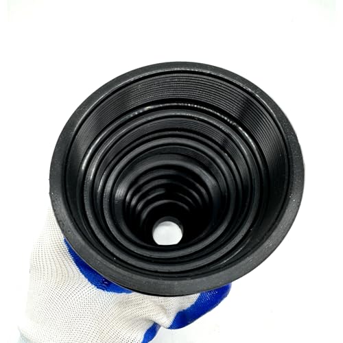 Small Shaft Universal CV Boot Kit,Upgrade Thick Silicone,Black | Fits 99% of cars,Oil & heat resistant,Tear-resistant,Dust & grit proof,Extra durable,flexible - color: Black