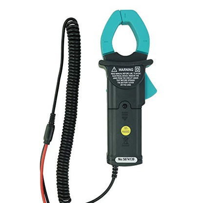 allsun AC/DC Clamp Meter Multimeter 400A True RMS Current Tester, Hall Effect Sensor, CAT III 600V, Low Battery Indicator, Auto Zero, 1mV/A and 10 mV/A Sensitivity