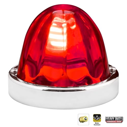GG Grand General 92432 Stainless Steel Red Watermelon Glass Lens Kit for #1156, Bulb not Included - color: Red, style: 1156 Bulb Base