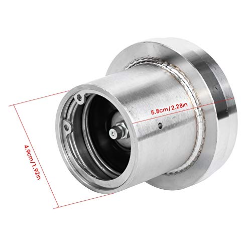 Estink 4pcs 2.717in Diameter Trailer Stainless Steel Lubricator Tool Accessory