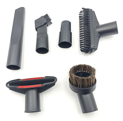 Vacuum Attachments 32mm (1-1/4 inch) &35mm (1-3/8 inch) Vacuum Cleaner Accessories Brush Kit Fits Vacuum Cleaner