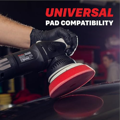 Maxshine 5” Dual Action & 5” Rotary Polisher Set – 15mm Long Throw 1000W Car Buffer with 5” Backing Plate & Variable Speed – Professional Auto Detailing Tool for Cars, Trucks, SUVs & Boats - color: 5" Dual Action & 5" Rotary