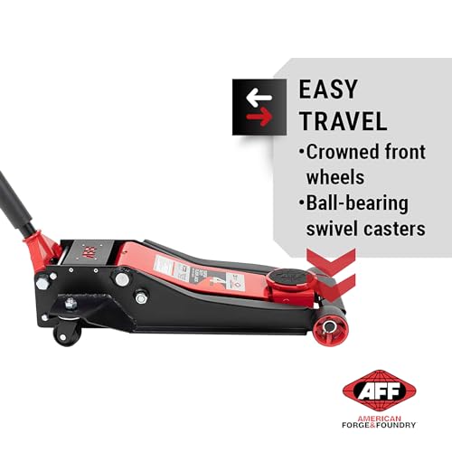 AFF 4 Ton Floor Jack - Low Profile Car Jack with Lightning Lift Hydraulic - Super Duty - style: Super Duty