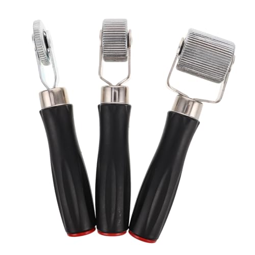 Holibanna 3pcs Tire Repair Tool Set with Plastic Handle Automotive Tire Patch Rollers for Car Truck Motorcycle