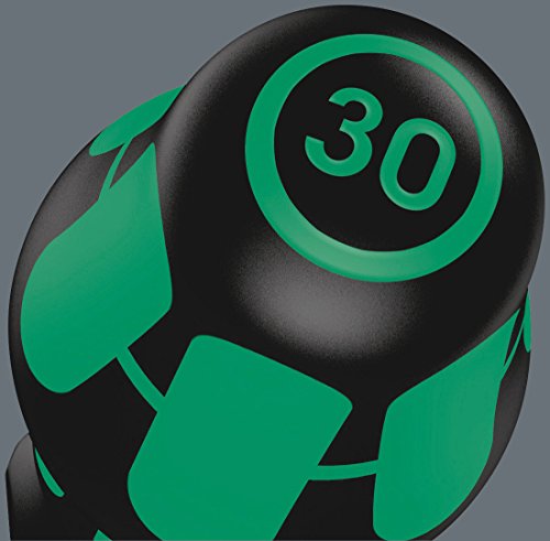 Wera 05028062001 367/6 TORX® Screwdriver set Kraftform Plus and rack, 6 pieces - size: TX10x80mm, TX15x80mm, TX20x100mm, TX25x100mm, TX30x115mm, TX40x140mm