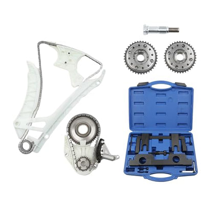 Timing Chain Kit Oil Pump With 2 VVT Gear Tool Compatible With 2012 2013 2014 2015 2016 BMW N20 N26 X4 X5 228 320 328 2.0L 3.0L 11417602646 11417602649