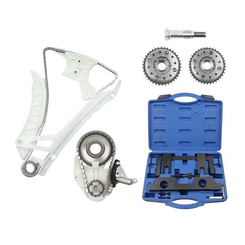 Timing Chain Kit Oil Pump With 2 VVT Gear Tool Compatible With 2012 2013 2014 2015 2016 BMW N20 N26 X4 X5 228 320 328 2.0L 3.0L 11417602646 11417602649