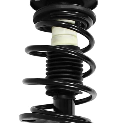 Detroit Axle - 2 Front Struts for 2008 2009 2010 2011 2012 2013 2014 2015 Scion xB, Complete Struts with Coil Spring Shocks Assembly Replacement Suspension Shock - size: 11421_11422/Pair