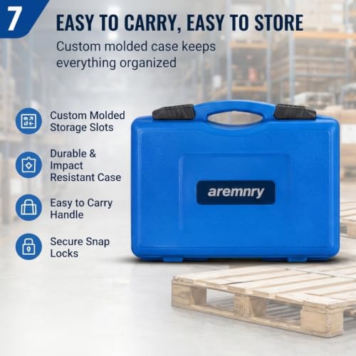 Dual Wheel Separator Tool Dually Wheel Separator for Stuck Hub Removal, Heavy Duty Wheel Separator Tool Hub Puller Fit for Truck Bus Van Trailer, One-Piece Pusher Ball Bearing Driven Kit