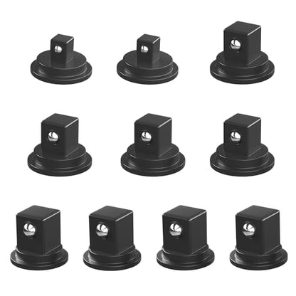WORKPRO 10-Piece 1/4", 3/8", 1/2" Drive Socket Clips Set | Suitable for WORKPRO Magnetic Socket Rails
