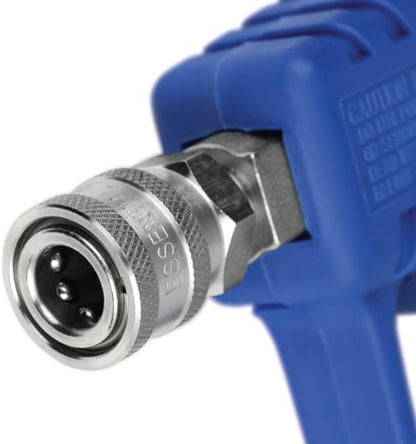 Essential Washer Short Pressure Washer Gun with Stainless Steel Swivel | Compatible with Foam Cannon | High Pressure Water 4000 PSI - style: Stainless Swivel Gun